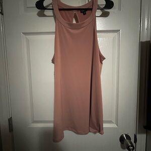 Chic Mauve Sleeveless Tank Top